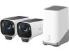Eufy eufyCam S3 Pro övervakningskamera Kit 2 pack + HomeBase S380 4K, MaxColor Vision™, SolarPlus™ 2.0, Dual Motion Detection System#1