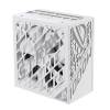 Asus ROG Strix 1000W Platinum White Edition, ATX 3.1, 80PLUS Platinum, GaN Mosfet, löstagbara kablar