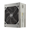 Cooler Master MWE 1250W 80PLUS Gold V2, löstagbara kablar - Vit