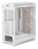 Fractal Design Meshify 3 White RGB TG Clear Tint, ATX - Vit#8
