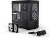 Hyte Y40 Black Miditower, ATX, Panoramic Glass, inkl. PCIe 4.0 riser - Svart#3