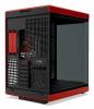 Hyte Y70 Midi Tower, ATX, Tempered Glass - Black Cherry#4