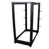 19" Startech Serverrack, 25U, öppet, 4 stolpar, justerbart djup 56-101 cm#1