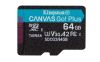 Micro Secure Digital SDXC 64 GB Kingston Canvas Go! Plus, 170 MB/sek, Class 10, U3, V30, A2#2