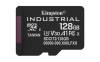 Micro Secure Digital SDXC 128 GB Kingston Industrial pSLC, 100/80 MB/sek, Class 10, UHS-I U3, V30, A1