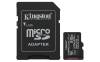 Micro Secure Digital SDXC 512 GB Kingston Canvas Select Plus Gen3, 150 MB/sek läs, Class 10, A1, UHS-I U1, inkl. SD-adapter
