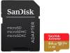 Micro Secure Digital SDXC 64 GB Sandisk Extreme Plus, 200/90 MB/sek, Class 10, UHS-I V30, U3, A2, inkl. SD-adapter