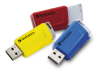 16 GB Verbatim Store N Click USB 3.0, 3-pack Röd/Blå/Gul#1