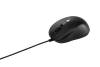 Asus MU101C Wired Blue Ray Mouse, 3200 dpi - Svart