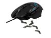 Logitech G502 HERO, 16000 dpi, ställbar vikt, 11 programmerbara knappar, HERO-sensor, Lightsync RGB#3