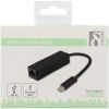 Nätverksadapter Deltaco USB-C, Gigabit, 1xRJ45 - Svart#2