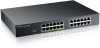 Zyxel GS1915-24EP, 24-port Gigabit varav 12xPoE+ 802.3at, 130W, VLAN, Nebula