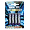 Batteri Maxell AA alkaliskt, LR06, 4-pack