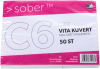 Kuvert Mayer Sober C6 Vit, fukthäftande förslutning, 50-pack