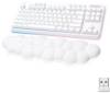 Logitech G715 Lightspeed Wireless TKL Tactile, mekaniskt, nordiskt, RF/Bluetooth - Vit