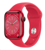 Apple Watch Series 8 GPS, 41mm (PRODUCT)RED Aluminium Case with (PRODUCT)RED Sport Band - Regular#1