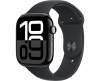 Apple Watch Series 10 GPS 46mm Gagatsvart Aluminiumboett med Svart Sport Band - M/L