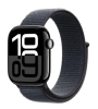 Apple Watch Series 10 GPS + Cellular 42mm Gagatsvart Aluminiumboett med Ink Sportloop