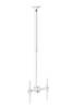 Takfäste HI-ND Ceiling Mount and Telescope pipe, för skärm 32-65", 100-160cm, VESA 200x200-400x400mm, max 50 kg - Vit#1