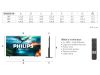 Philips 55" MLED810/12 QD Smart MiniLed TV (2025) 4K, UHD, MiniLed, Titan OS, HDR, Dolby Atmos#3
