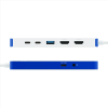 Hyper HyperDrive Flex 9 Port Dual 4K HDMI USB-C Dock - White/Blue#3